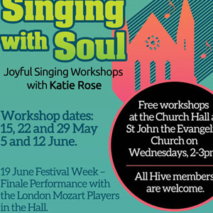 Singing With Soul Workshop, Advertising Poster